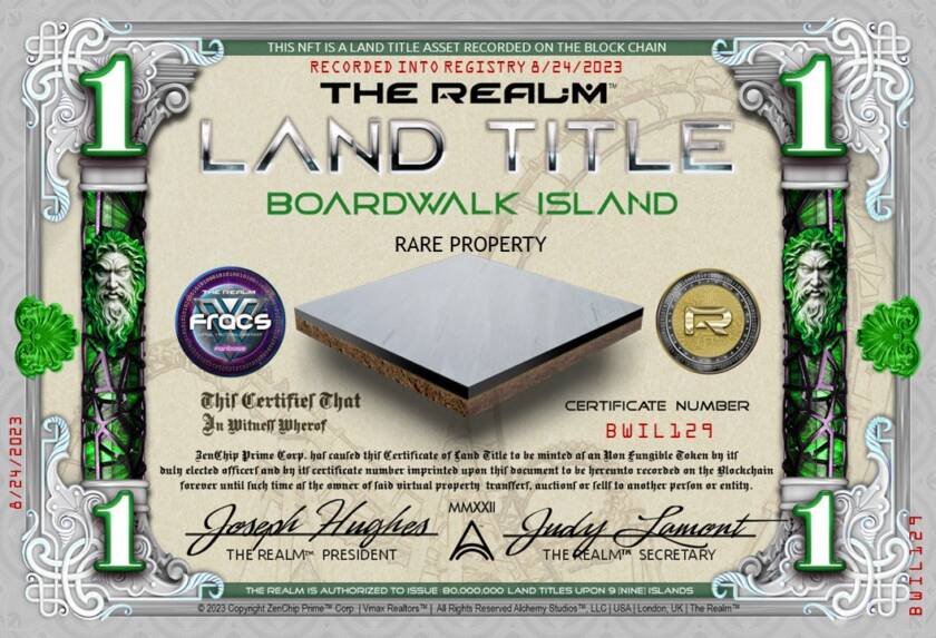 Boardwalk Island Industrial Land #129