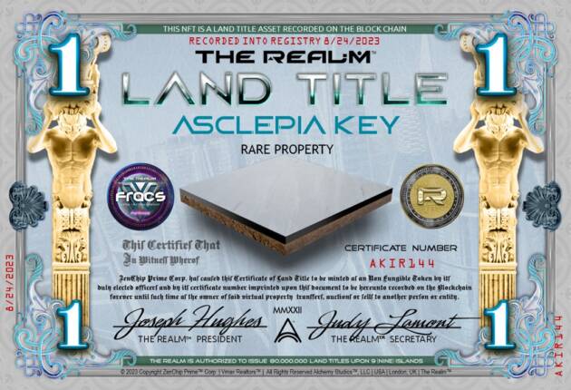 Asclepia Key (Medical Island) #244