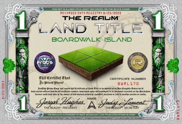 Boardwalk Island Residential 1 Acre #170