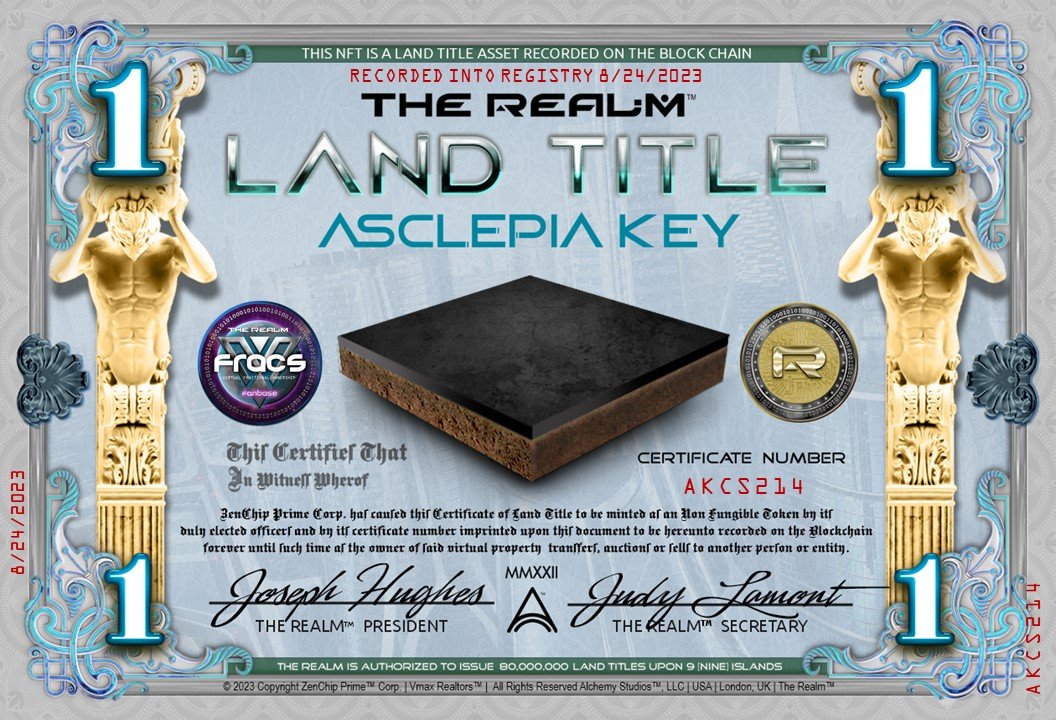 Asclepia Key Commercial Single #214