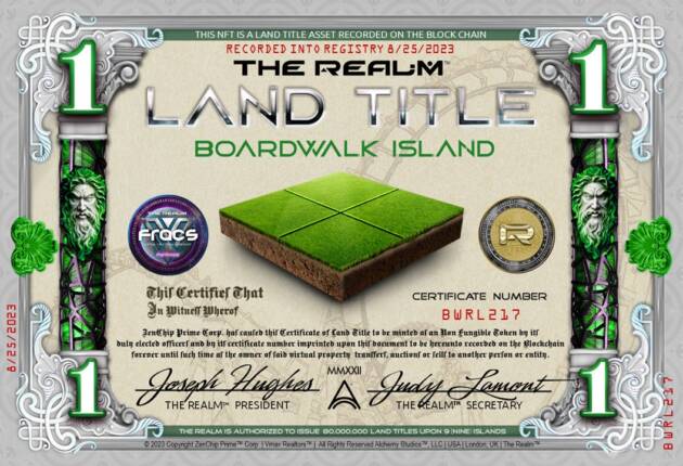 Boardwalk Island Residential 1 Acre #217