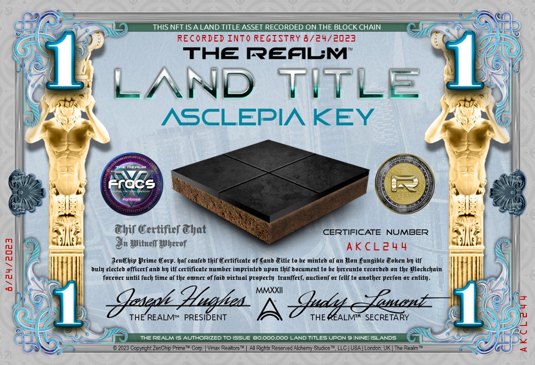 Asclepia Key (Medical Island) #444