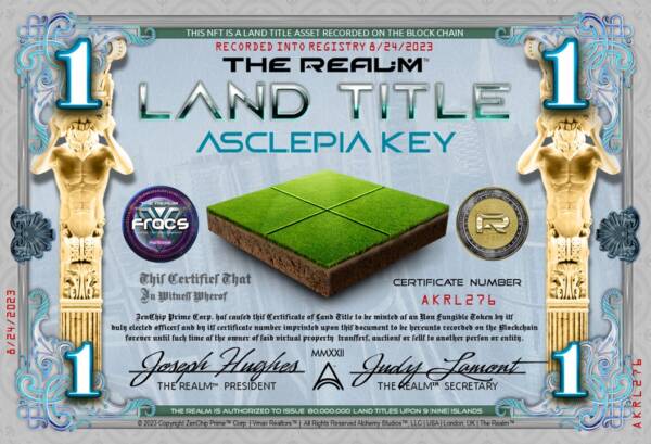 Asclepia Key Residential 1 Acre #276