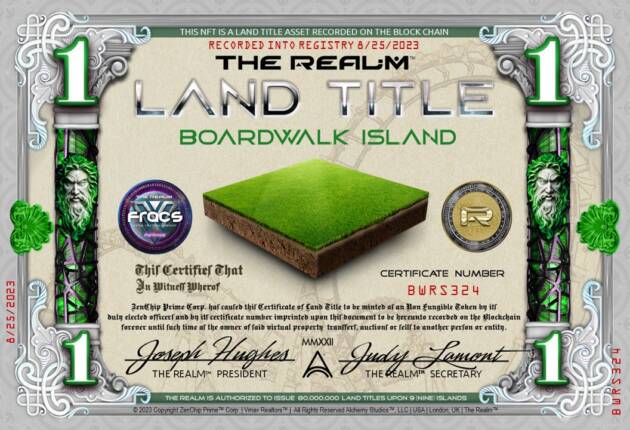 Boardwalk Island Residential Single #324