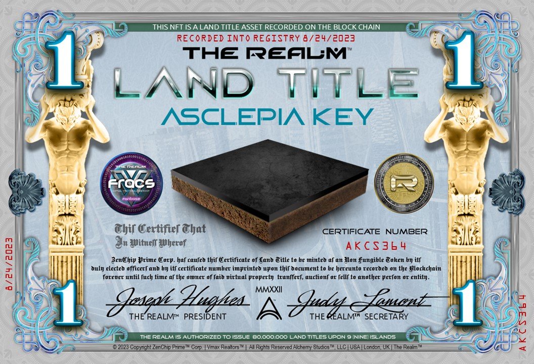 Asclepia Key Commercial Single #364
