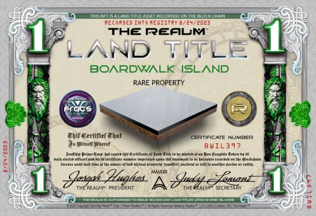 Boardwalk Island Industrial Land #397