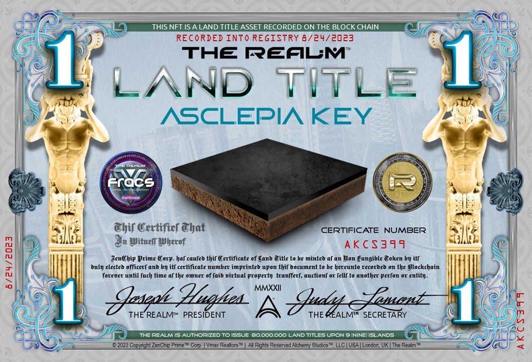 Asclepia Key Commercial Single #399
