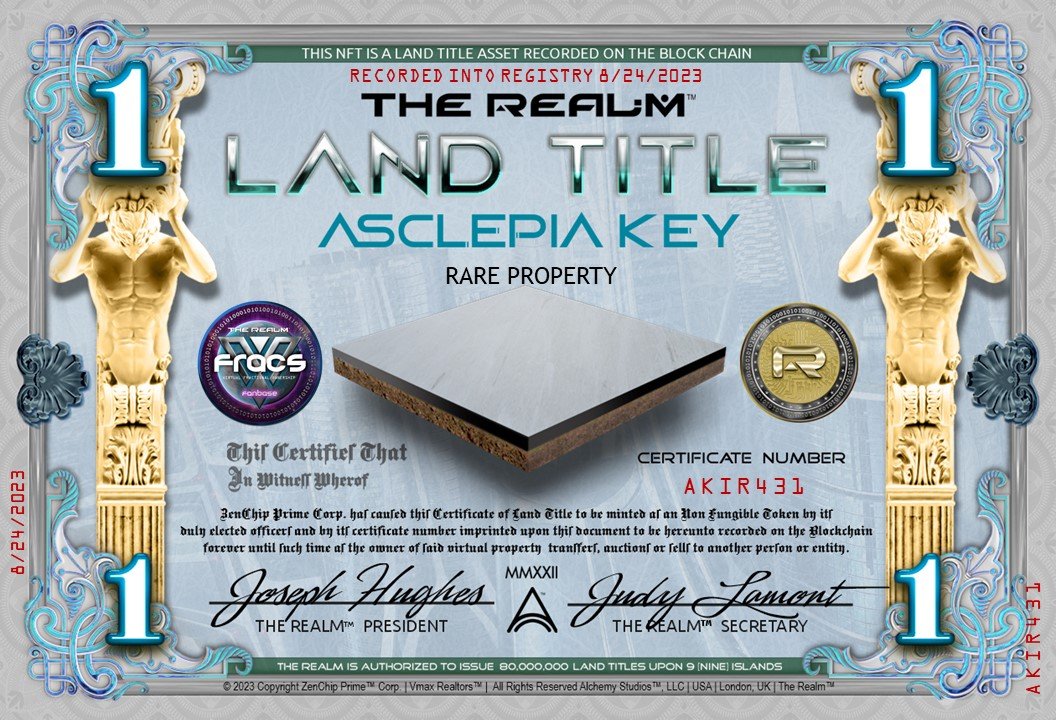 Asclepia Key (Medical Island) #531