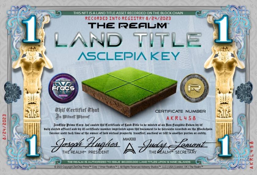 Asclepia Key Residential 1 Acre #458