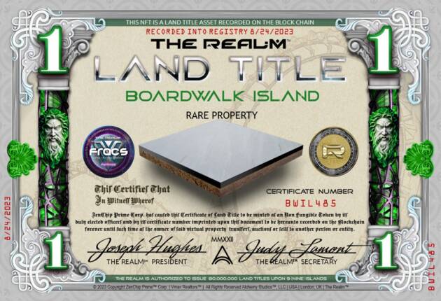 Boardwalk Island Industrial Land #485
