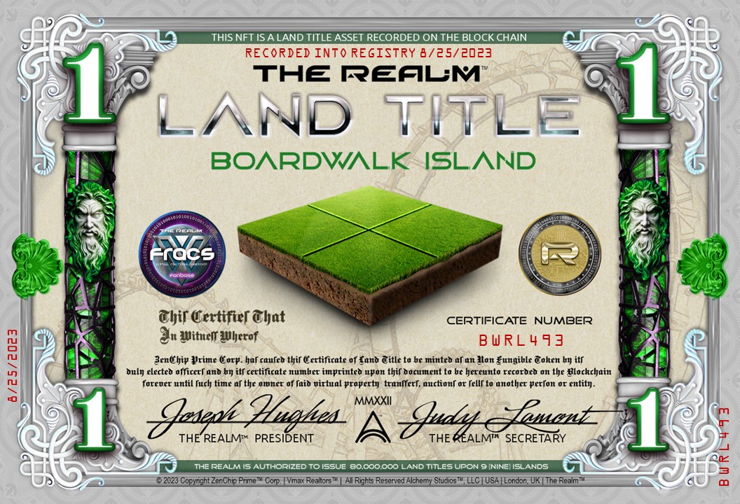 Boardwalk Island Residential 1 Acre #493