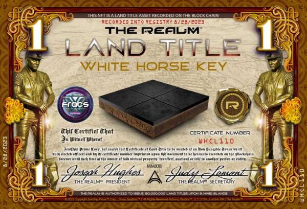 White Horse Key Commercial Large #110