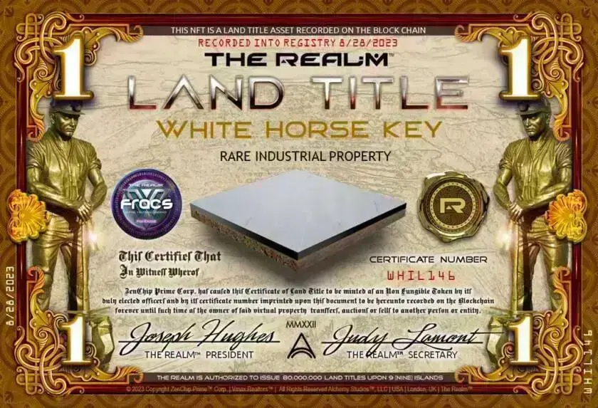 White Horse Key Industrial Large #146