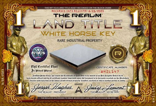 White Horse Key Industrial Large #147
