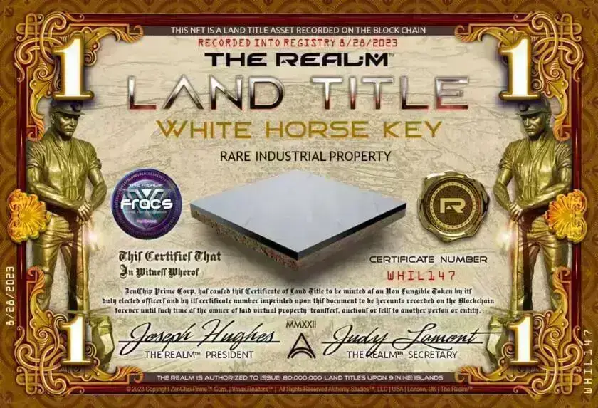 White Horse Key Industrial Large #147