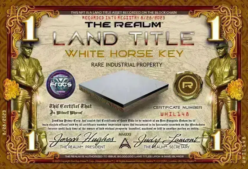 White Horse Key Industrial Large #148