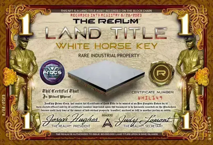 White Horse Key Industrial Large #149