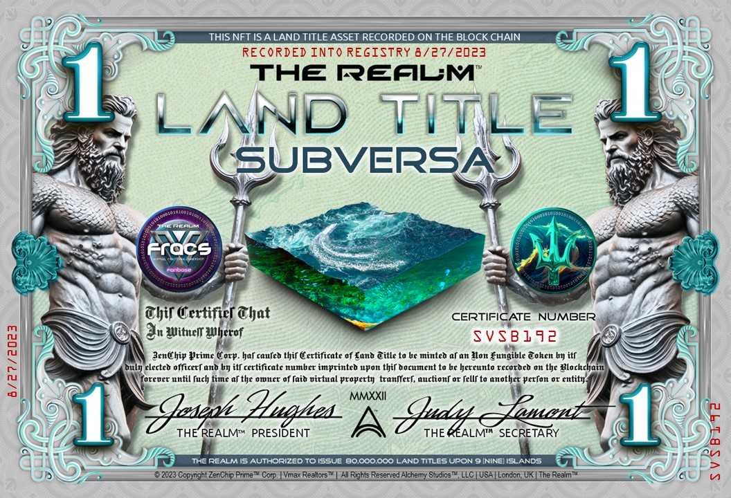 Subversa Sea Block Large #192