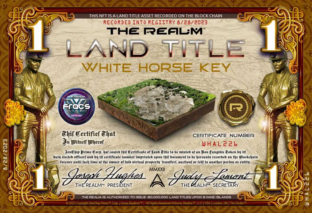 White Horse Key Agriculture Large #226