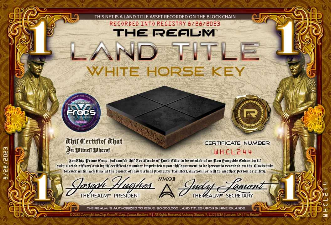 White Horse Key Commercial Large #244