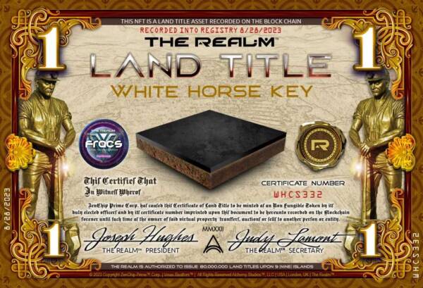 White Horse Key Commercial Single #332