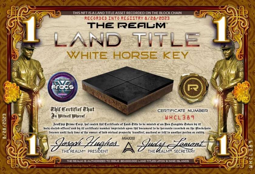 White Horse Key Commercial Large #389