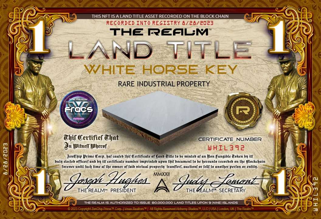 White Horse Key Industrial Large #392