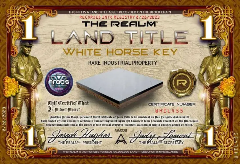 White Horse Key Industrial Large #455