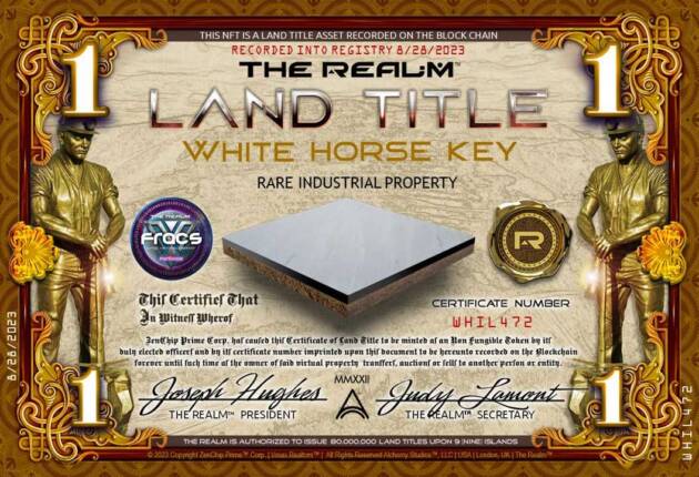 White Horse Key Industrial Large #472