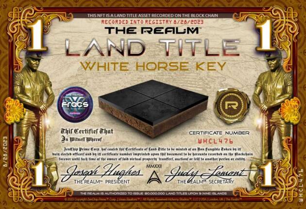 White Horse Key Commercial Large #476