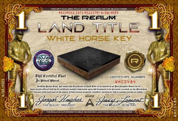 White Horse Key Commercial Single #484