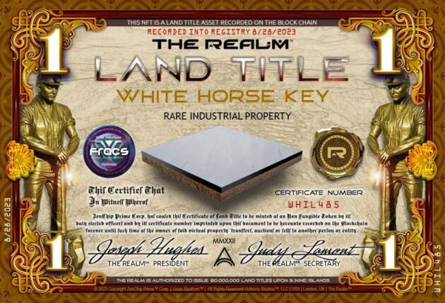 White Horse Key Industrial Large #485