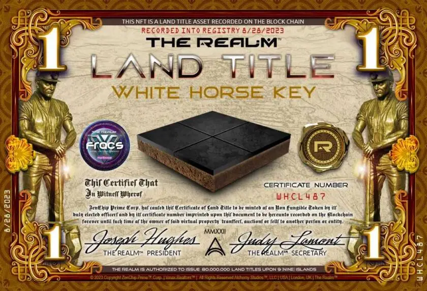 White Horse Key Commercial Large #487
