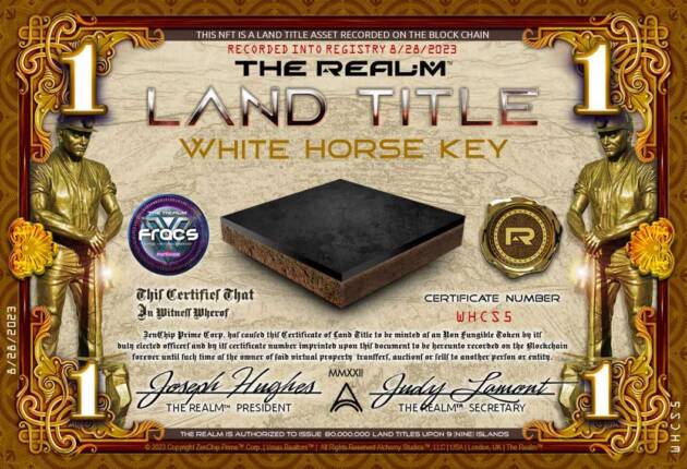 White Horse Key Commercial Single #5